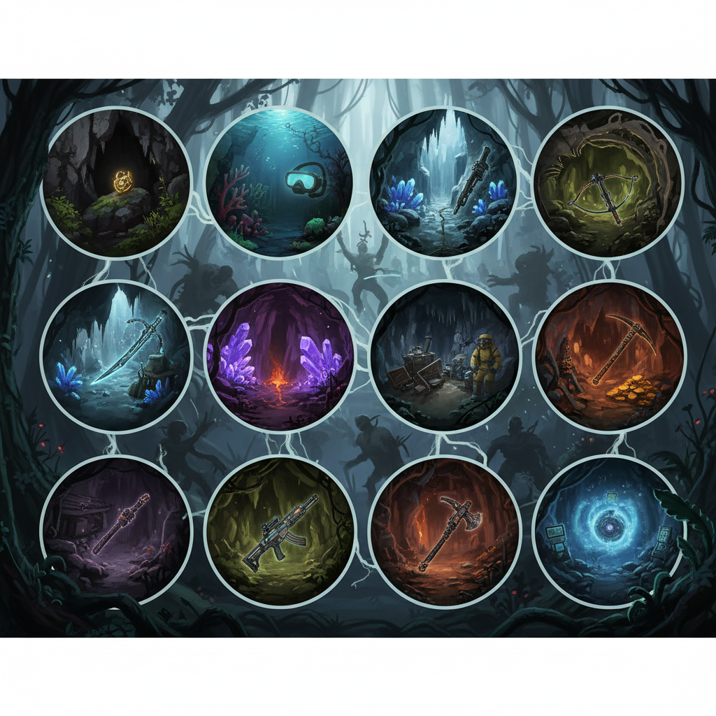 All 10 Cave Entrances and Their Rewards in Sons Of The Forest — illustration