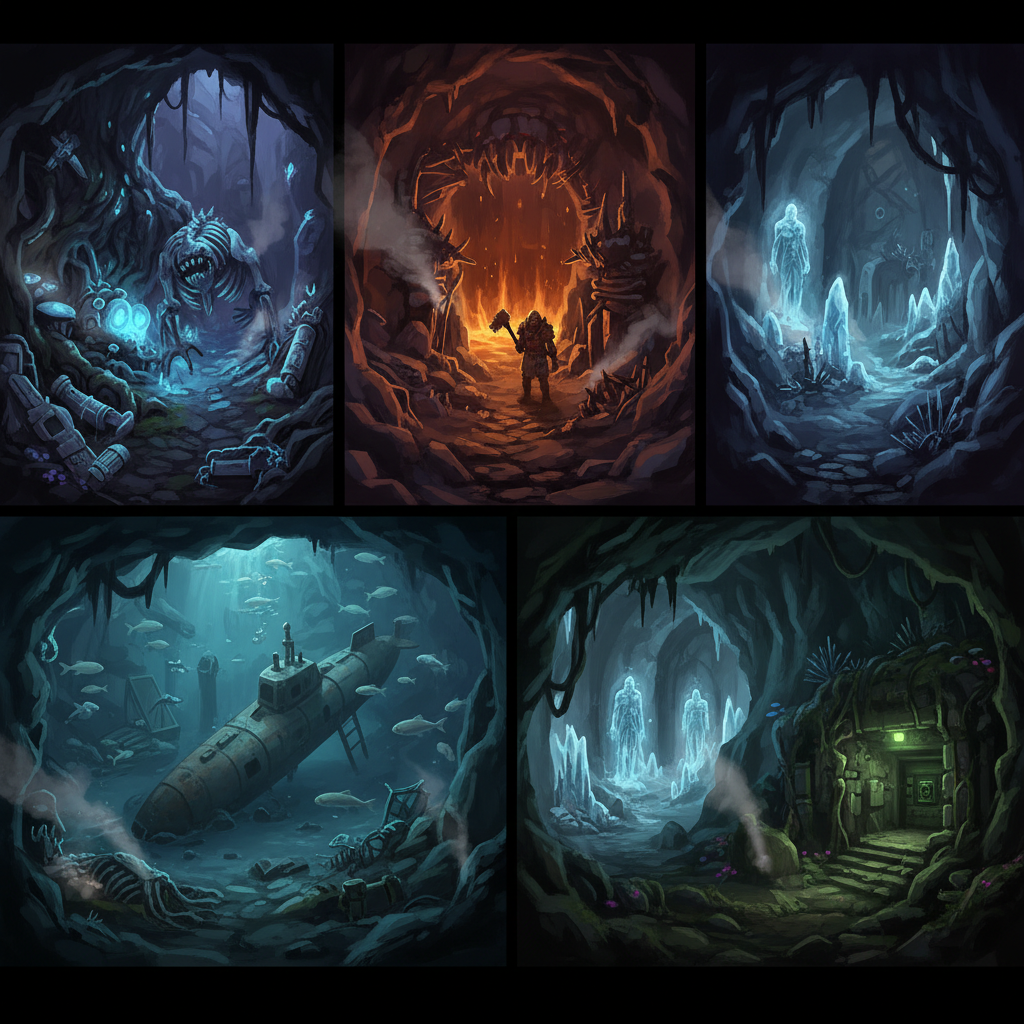 All Sons of the Forest Cave Locations and Their Contents — illustration