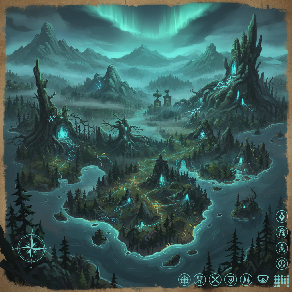 Sons of the Forest: All Cave Locations Map & Essential Guide — illustration