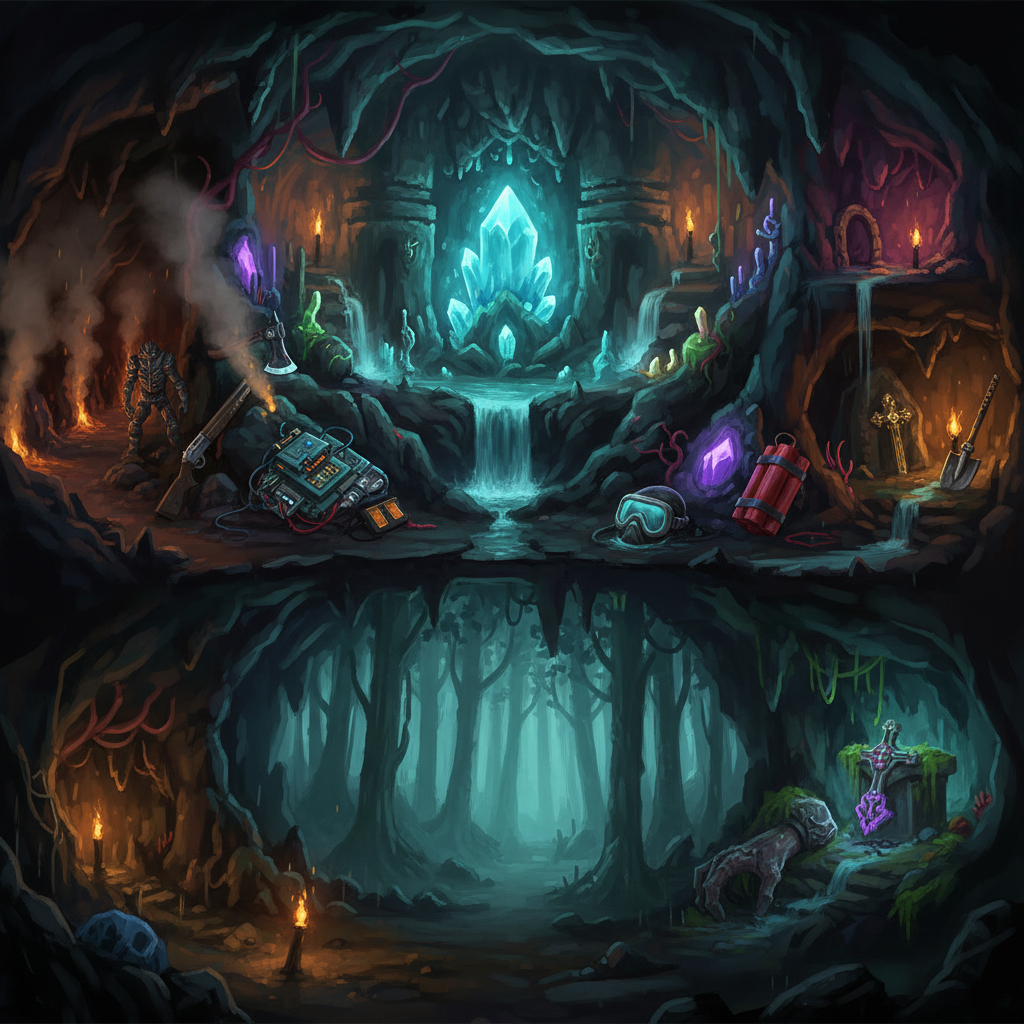 All Cave Systems and Their Rewards in Sons of the Forest — illustration