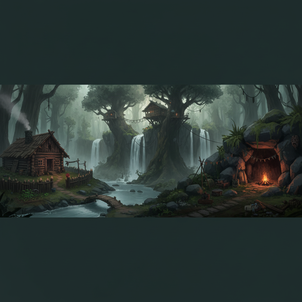 Sons of the Forest: Best Early Game Base Locations for Survival — illustration