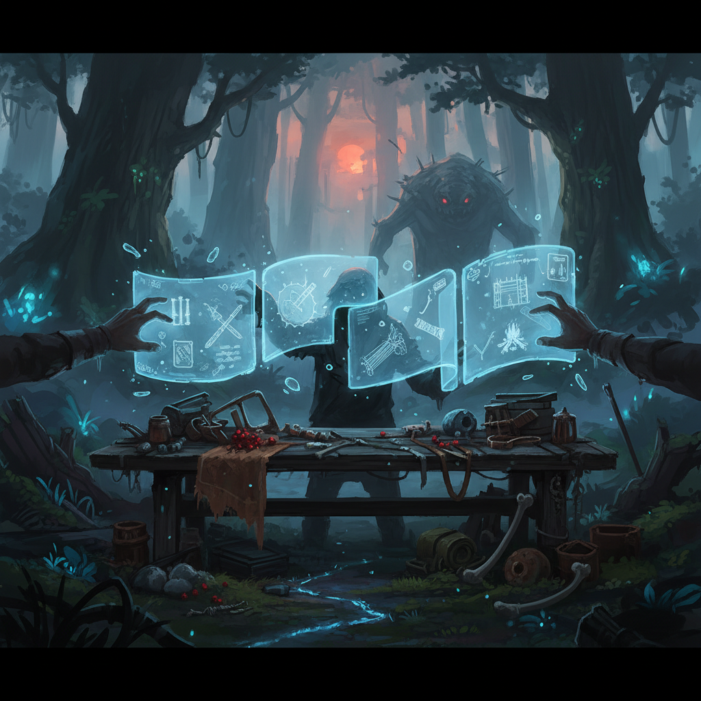 Unlocking Crafting: All Sons of the Forest Blueprints — illustration