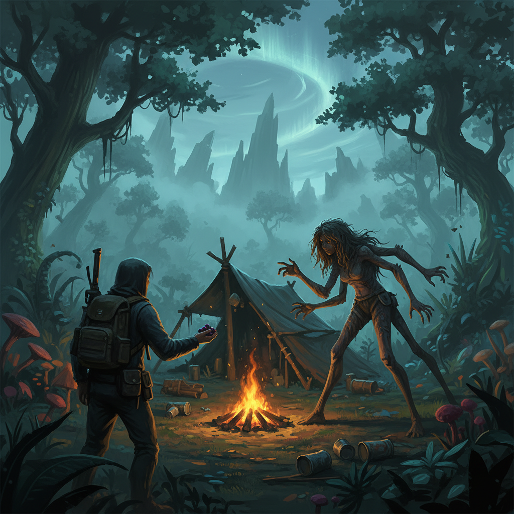 How to Find and Befriend Virginia in Sons Of The Forest — illustration
