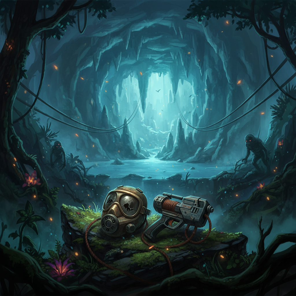 How to Get the Rebreather and Zipline Gun in Sons of the Forest — illustration