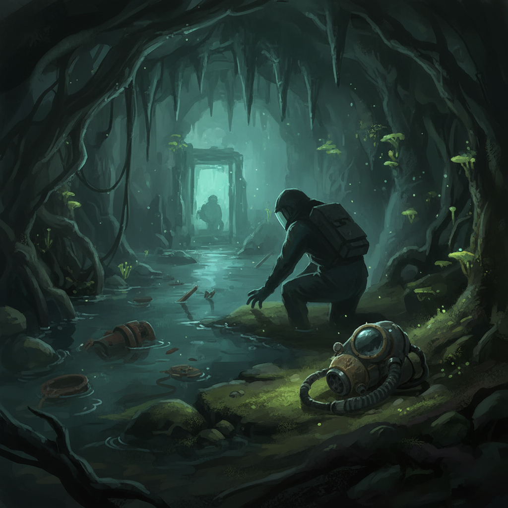 Sons of the Forest: How to Get the Rebreather — illustration