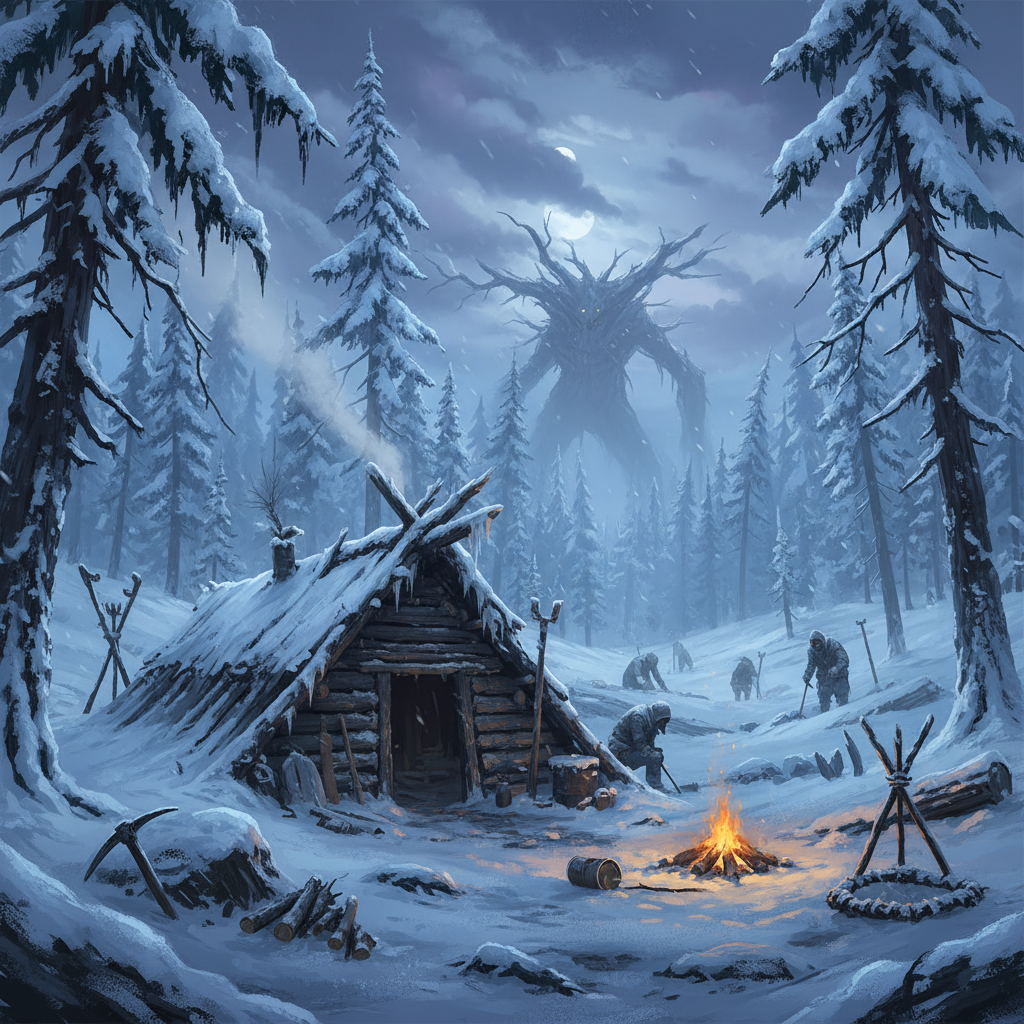 Sons of the Forest Winter Survival Tips — illustration
